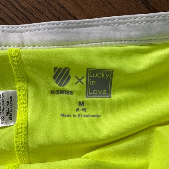 Lucky in Love x k-Swiss pleated tennis skirt size medium - Picture 2 of 3